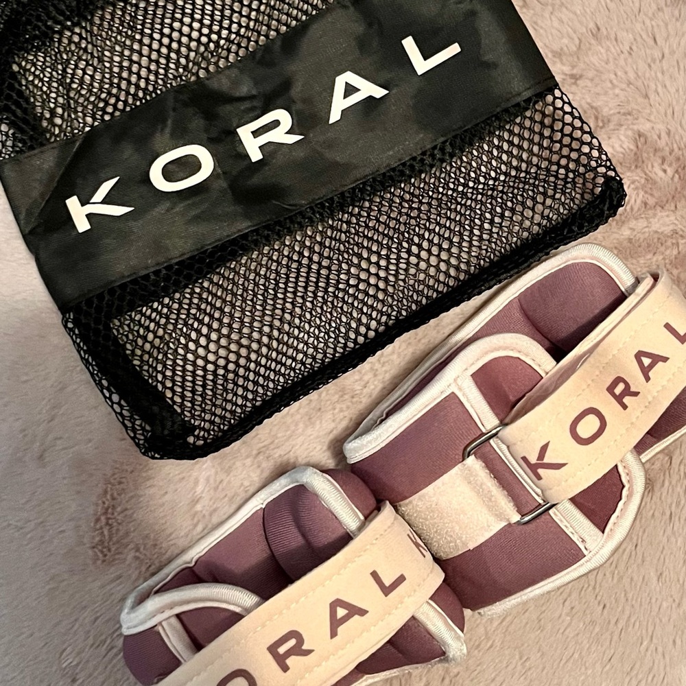 KORAL 1lb Ankle or Wrist Weights